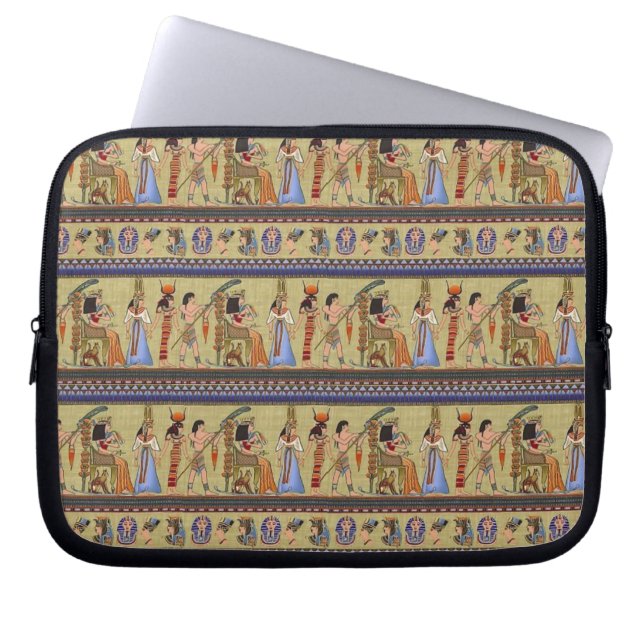 Egyptian Hieroglyphics 10-tums Electronics Sleeve (Framsidan)