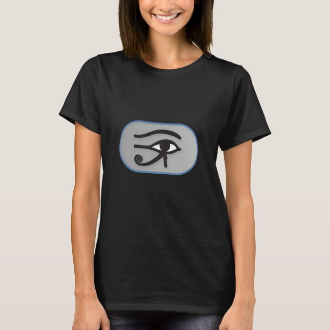Egyptian Hieroglyphics Ancient Egypt Eye  11 T Shirt (Framsida)