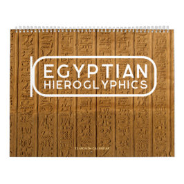 Egyptian Hieroglyphics Calendar Kalender