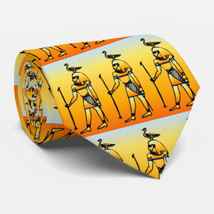 Egyptian Hieroglyphics Neck Tie Slips
