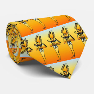 Egyptian Hieroglyphics Neck Tie Slips