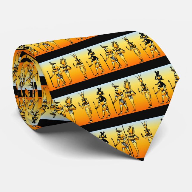 Egyptian Hieroglyphics Tie Slips (Rullad)