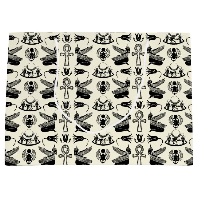 Egyptian Hieroglyphs Gift Bag (Framsidan)