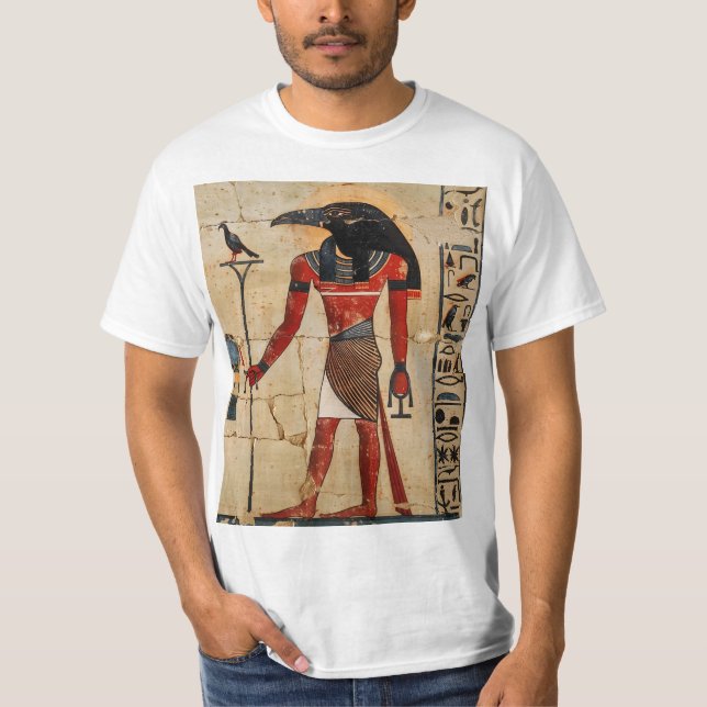 Egyptian Horus T Shirt (Framsida)