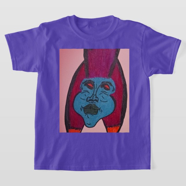 Egyptian Inspired Horror Theme Mummy T Shirt (Laydown)