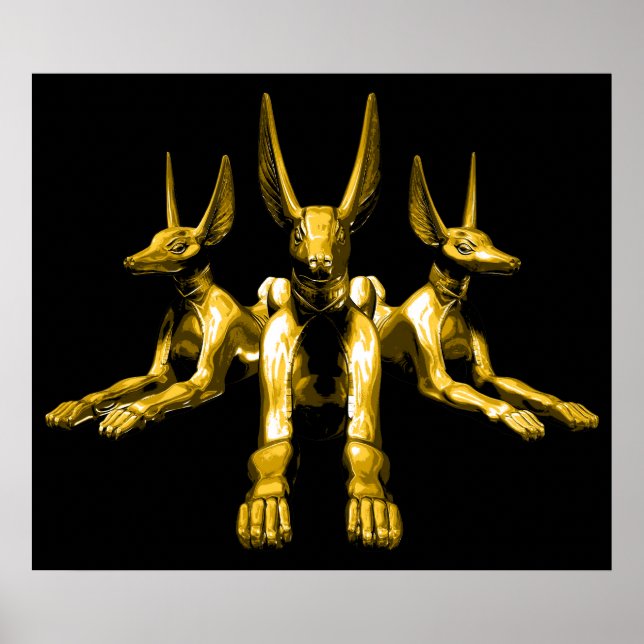 Egyptian Jackals Poster (Framsidan)