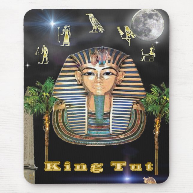 Egyptian Kung tut mousepad Musmatta (Framsidan)