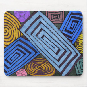 "Egyptian Links" Abstract Design Mousepad Musmatta