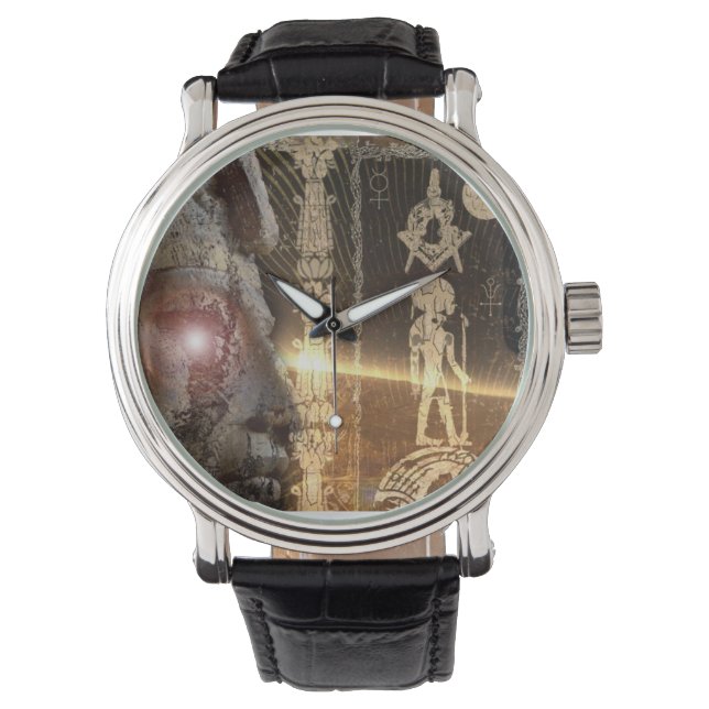 Egyptian Masonic Anunnaki watch Armbandsur (Framsida)