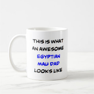 egyptian mau pappa, fantastisk kaffemugg