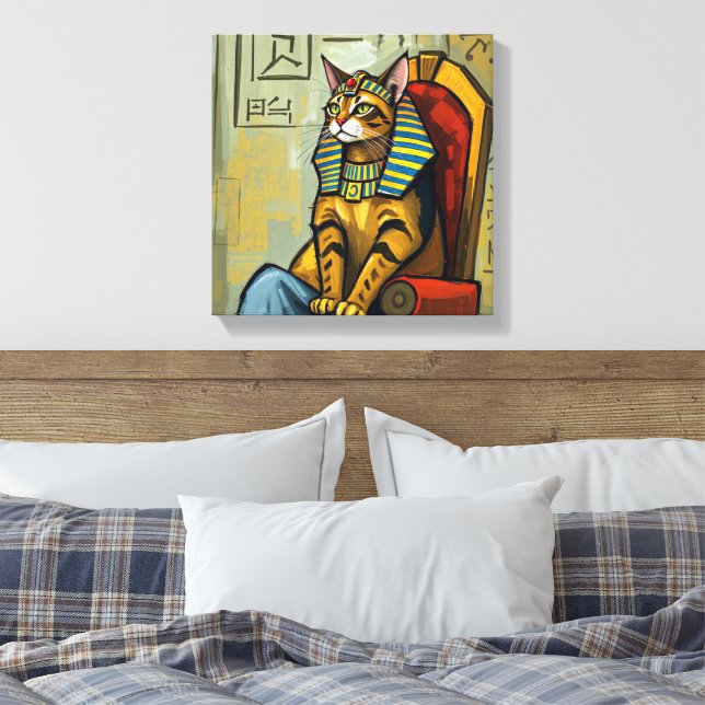 EGYPTIAN MAU-PHARAOH CANVASTRYCK (Insitu (sovrum))