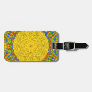 Egyptian Mönster Art Print Bagagebricka