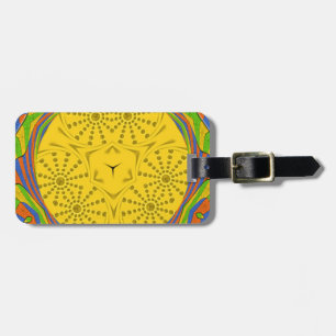 Egyptian Motif Art Print Checkated Ram Design Bagagebricka