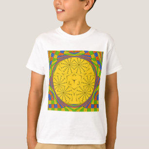 Egyptian Motif Art Print Checkated Ram Design Tröja