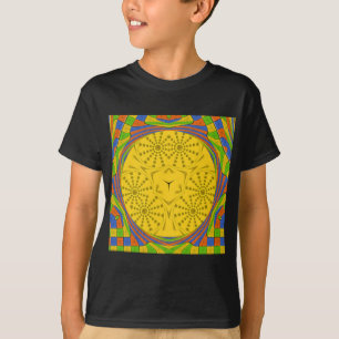Egyptian Motif Art Print Checkated Ram Design Tröja