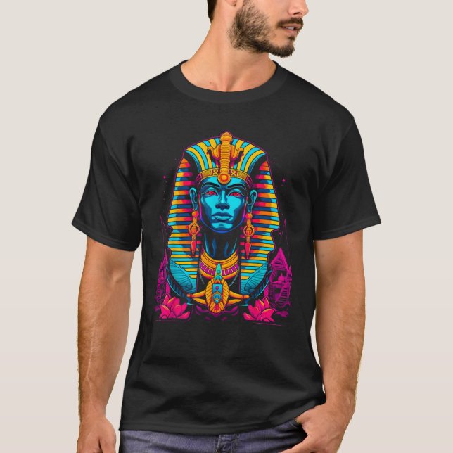Egyptian Mythology Ancient Egypten T Shirt (Framsida)