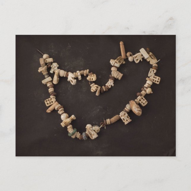 Egyptian Necklace Postcard Vykort (Framsida)