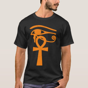 Egyptian Öga av Horus Ankh Egypten Archeolog T Shirt