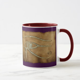 Egyptian Öga av Horus Wadjet Gift Mugg