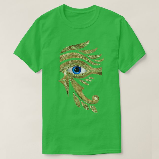 Egyptian Öga av Horus Wadjet T Shirt (Design framsida)