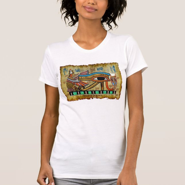 Egyptian Öga of Horus Ancient Art Designer Shirt Tröja (Framsida)