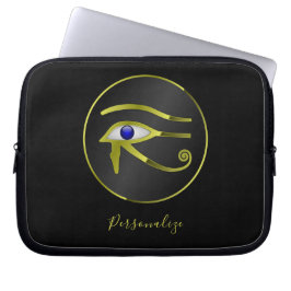 Egyptian Öga of Horus Ra Personalize Laptop Laptop Fodral