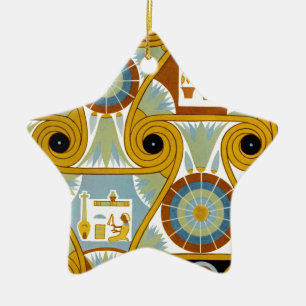 Egyptian Ornamnet #1 på Emporio Moffa Julgransprydnad Keramik