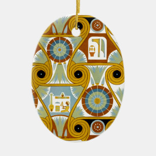 Egyptian Ornamnet #1 på Emporio Moffa Julgransprydnad Keramik