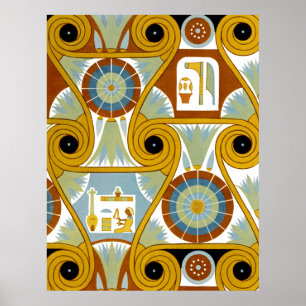 Egyptian Ornamnet #1 på Emporio Moffa Poster