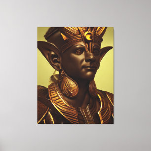 Egyptian Osiris Kanvastryck