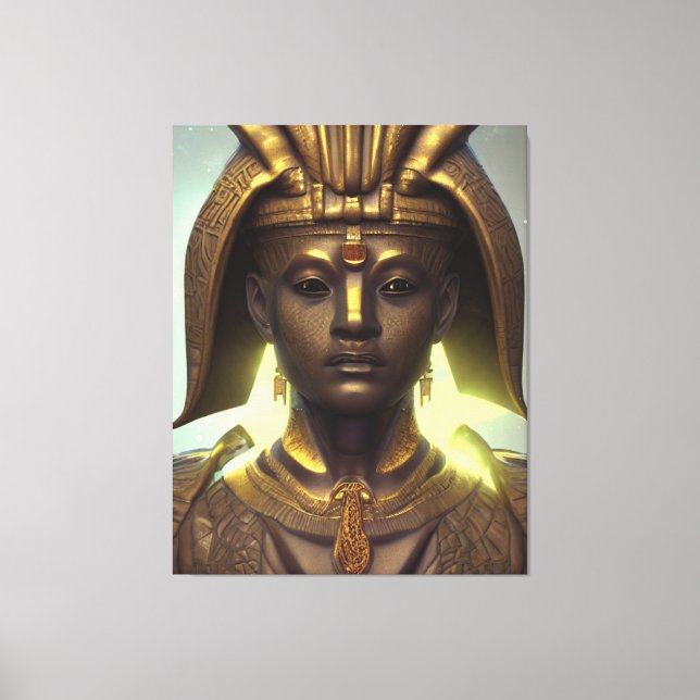 Egyptian Osiris Kanvastryck (Framsida)