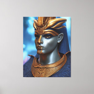 Egyptian Osiris Kanvastryck