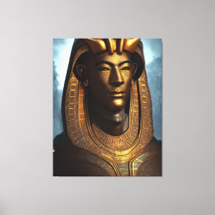 Egyptian Osiris Kanvastryck