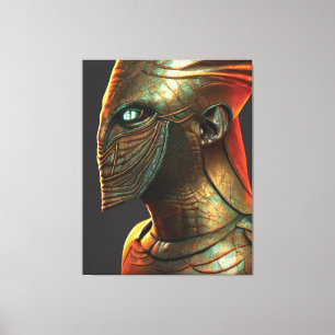 Egyptian Osiris Kanvastryck