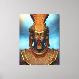 Egyptian Osiris Kanvastryck