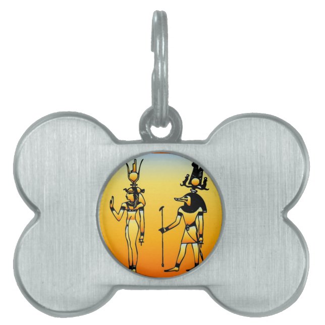 Egyptian Pet Tag ID-bricka Husdjur (Framsidan)