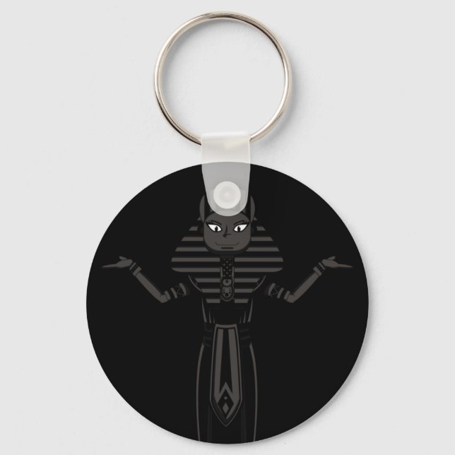 Egyptian Pharaoh Keychain Nyckelring (Framsida)