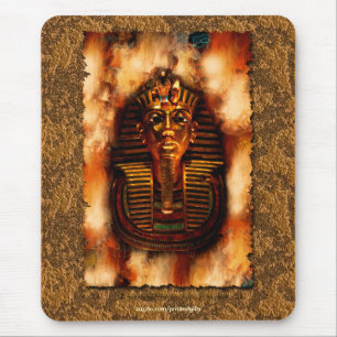 Egyptian Pharaoh Tutankhamen Art Mouse Pad Musmatta