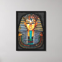 Egyptian Pharaoh Tutankhamen Art Study
