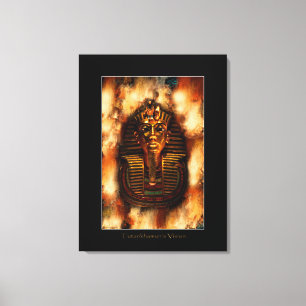 Egyptian Pharaoh Tutankhamen Art Study II Canvastryck