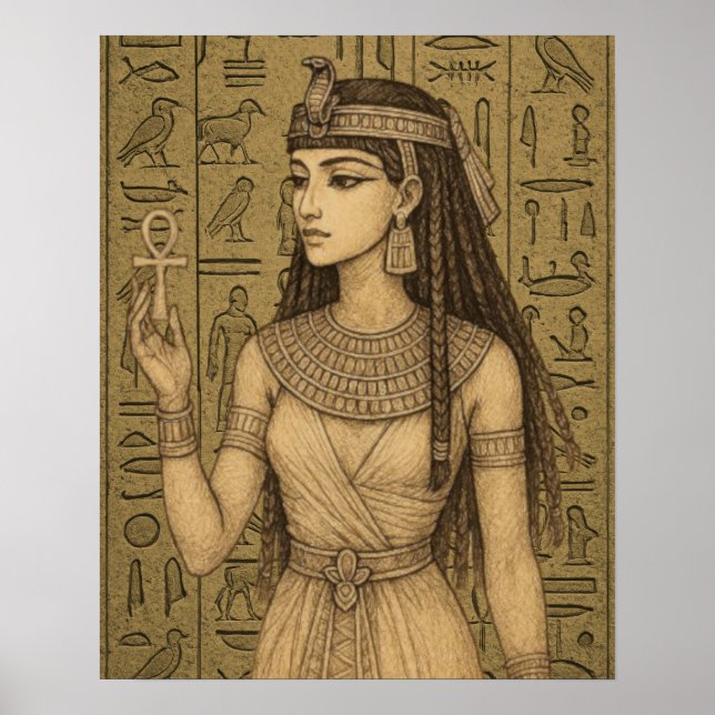 Egyptian Princess Poster (Framsidan)