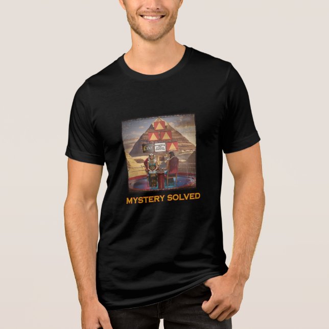 Egyptian Pyramid Game Show T Shirt (Framsida)