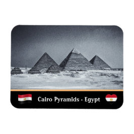 Egyptian Pyramids & Cairo - Ancient Egypten /UNESC Magnet