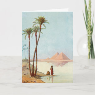 Egyptian Pyramids Grattis Egypten Kort