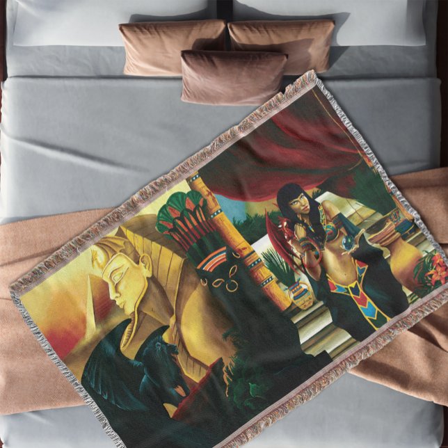 Egyptian Queen Cat Dragon Mysfilt (Skapare uppladdad)