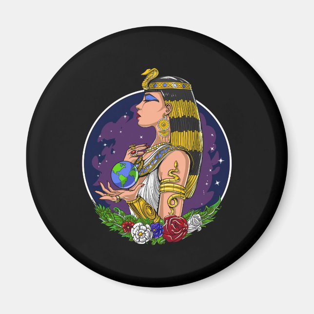 Egyptian Queen Cleopatra Magnet (Framsidan)
