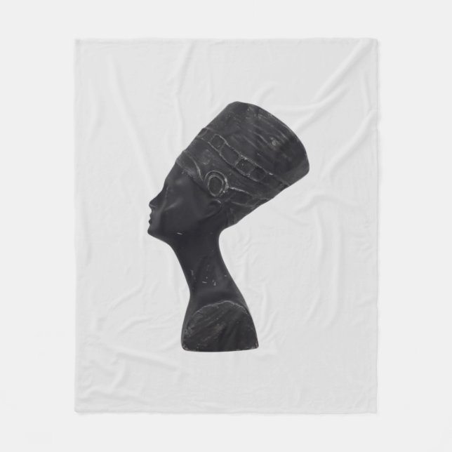 Egyptian Queen Nefertiti Fleecefilt (Framsidan)