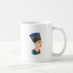 egyptian Queen nefertiti Kaffemugg