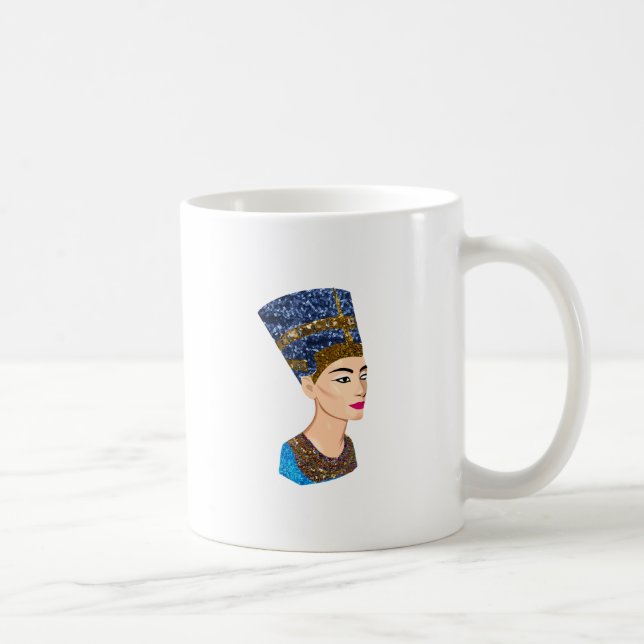 egyptian Queen nefertiti Kaffemugg (Höger)