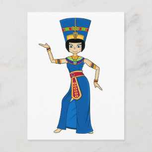 Egyptian Queen Nefertiti Postcard Vykort